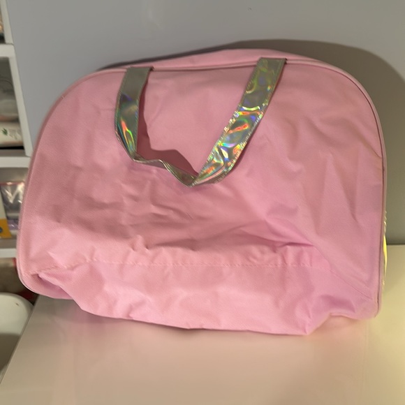 Girls butterfly duffle bad 17” x 11”, 8” wide - Picture 2 of 3